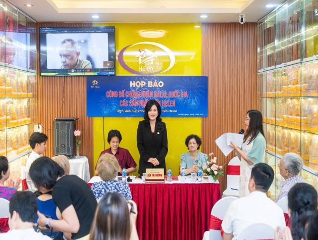 Sản phẩm Yến Chưng và Yến Thô của Công ty TNHH Helen Solar vinh dự nhận chứng nhận Halal quốc gia
